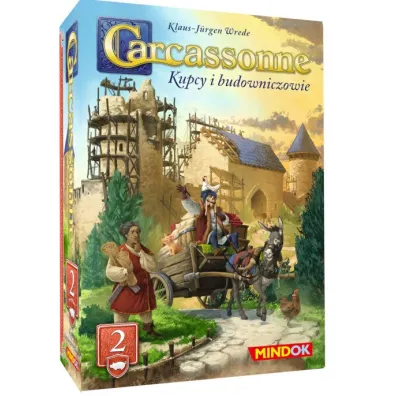 Carcassonne 2 Kupcy i Budowniczowie Edycja 3 Bard Centrum Gier
