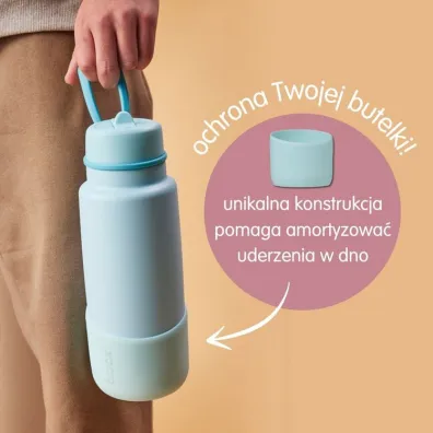 b.box Nak�adka na butelk� 1 L, White Out