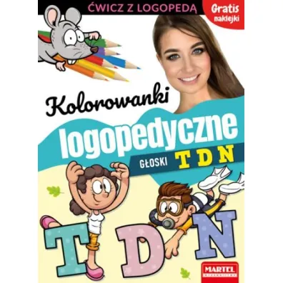 Kolorowanki logopedyczne G�oski T D N