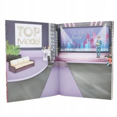 Zestaw z naklejkami Top Model Glamour 13232A