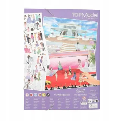 Zestaw z naklejkami Top Model Glamour 13232A