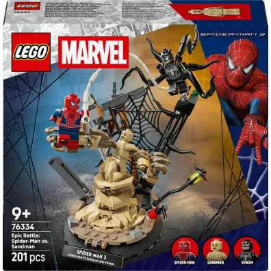 LEGO Super Heroes Epicka bitwa: Spider-Man kontra Sandman 76334