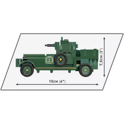 COBI 2988 Historical Collection Great War Rolls-Royce Armoured Car 1920 Pattern Mk I