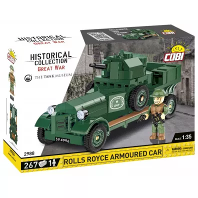 COBI 2988 Historical Collection Great War Rolls-Royce Armoured Car 1920 Pattern Mk I