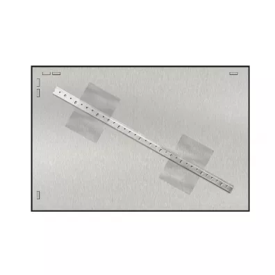 Tablica szklana, magnetyczna, biaa, szko hartowane 4 mm, 60x40 cm MemoBe