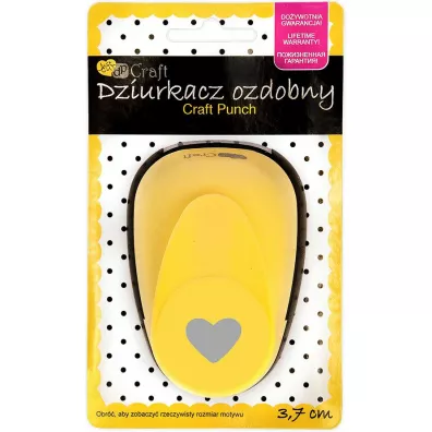 Dalprint Dziurkacz ozdobny serce 3.7 cm