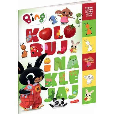 Bing. Koloruj i naklejaj