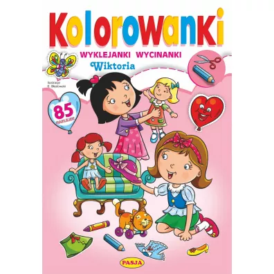 Kolorowanki. Wiktoria - Ernest B��dowski
