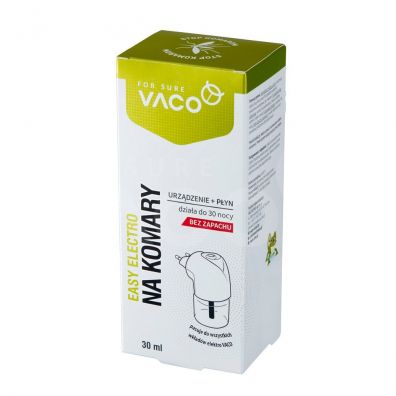 Vaco Elektrofumigator z pynem owadobjczym na komary 30 ml
