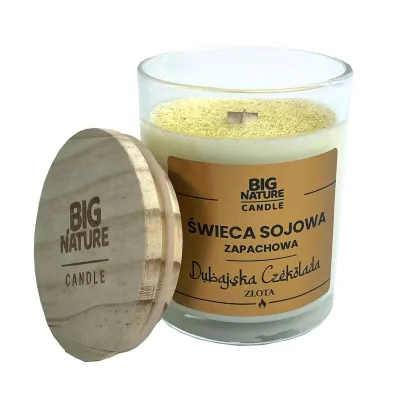 Big Nature �wieca Sojowa Dubajska Czekolada 215 g