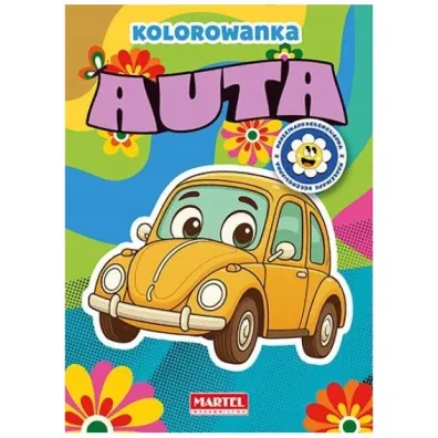 Auta. Kolorowanka z naklejkami - Maciej  Ratajczyk