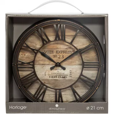 Zegar cienny vintage 21 cm