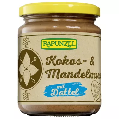 Rapunzel Krem kokosowo-migdaowy z daktylami 250 g Bio