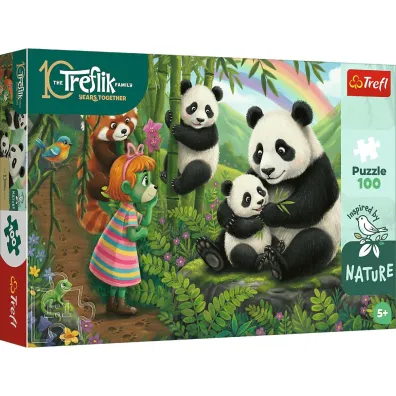 Puzzle 100 element�w Pandy TREFL 16595 TR
