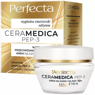 Perfecta Ceramidy & Peptydy krem do twarzy 70+ 50 ml