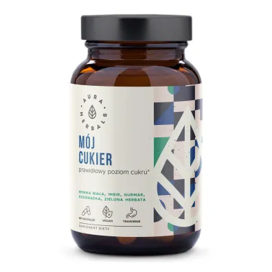 Aura Herbals M�j Cukier - Suplement diety 60 kaps.