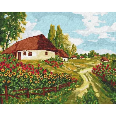 Ideyka Malowanie po numerach - Ukrai�skimi drogami 40x50cm