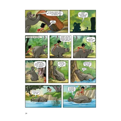 Klasyczne Ba�nie Disneya w komiksie Ksi�ga d�ungli. Klasyczne ba�nie Disneya