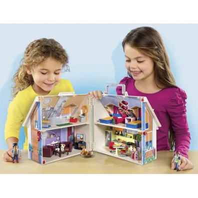Playmobil Dollhouse Przeno�ny domek dla lalek 70985