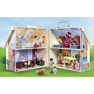 Playmobil Dollhouse Przeno�ny domek dla lalek 70985