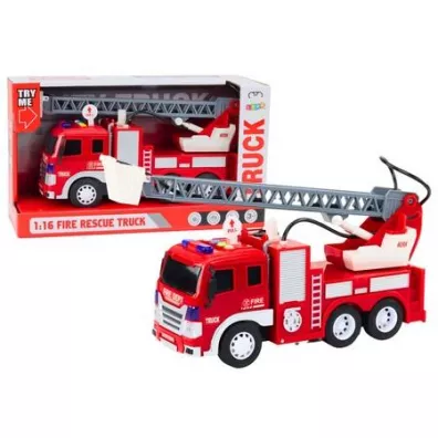 W�z Stra�acki 1:16 z wysi�gnikiem LeanToys