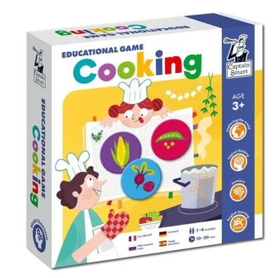 Captain Smart. Cooking. Educational Game Kapitan Nauka