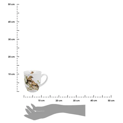 Duo Sp. z o.o. Porcelanowy kubek Animals Sjki 400 ml