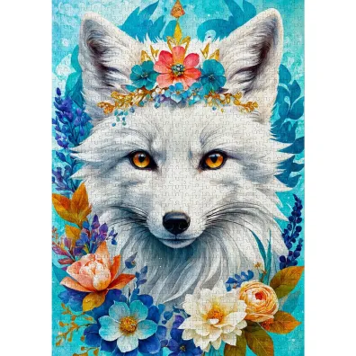 Puzzle 1000 �nie�ny lis Enjoy