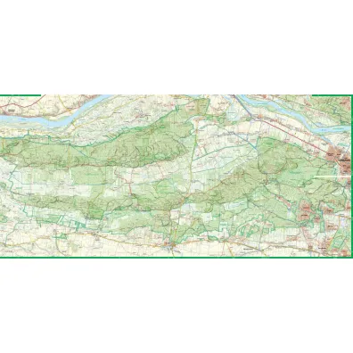 Puszcza Kampinoska mapa turystyczna 1:40 000 laminat 2025