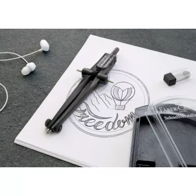 Faber-Castell Cyrkiel Stream Blackstone