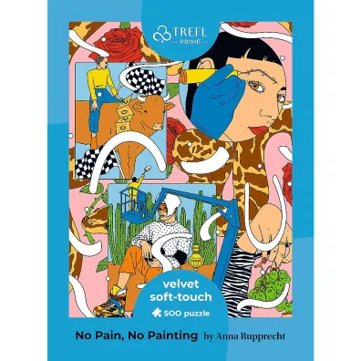 Puzzle 500 el. No Pain, No Painting Trefl