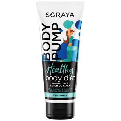 Soraya Healthy Body Diet Body Pump modelujące serum z proteinami groszku i olejem avocado 200 ml