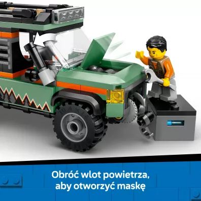 LEGO City G�rska ci�ar�wka terenowa 4x4 60447