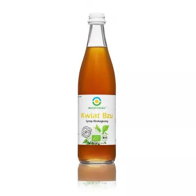 Bio Food Syrop z kwiatw czarnego bzu 500 ml Bio
