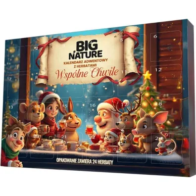 Big Nature Kalendarz adwentowy z herbatami Wsp�lne Chwile 157.5 g