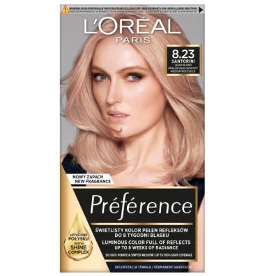 LOreal Paris Preference farba do włosów 8.23 Medium Rose Gold