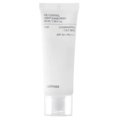 Celimax Oil Control Light Sunscreen krem przeciws�oneczny SPF50+ PA++++ 40 ml