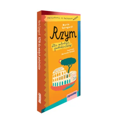Rzym dla m�odych podr�nik�w przewodnik do bazgrania 2024