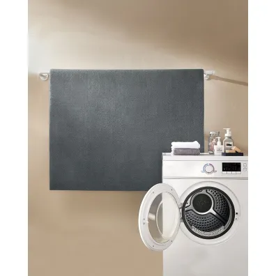 Dywan antypolizgowy 160 x 230 cm jasnoszary
