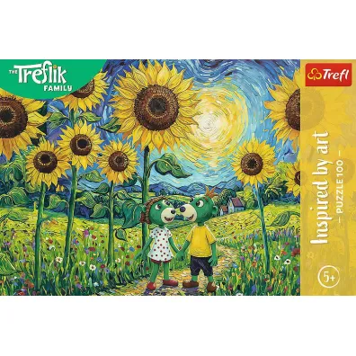 Puzzle Spacer w�r�d s�onecznik�w 100 el. Inspired By Art Rodzina Treflik�w 16560