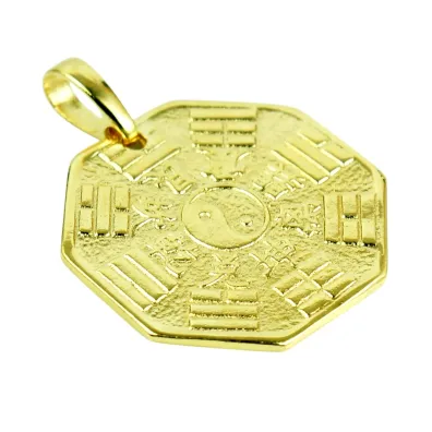 Sotis Amulet Bagua Ag925 + Au 24kar, 6,5g