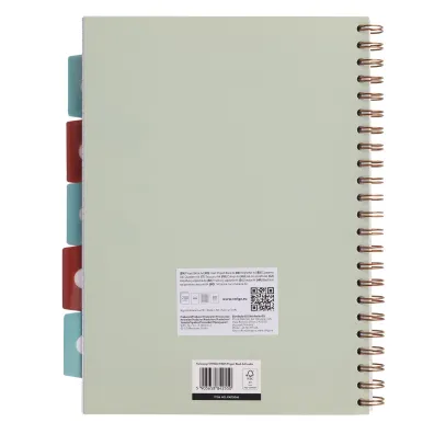 Strigo Ko�ozeszyt Pads A4 Afryka pastel ziel kratka 100 kartek