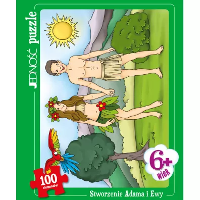 Puzzle 100 el. Stworzenie Adama i Ewy Jedno��