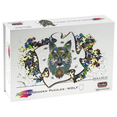 Puzzle drewniane 180 el. Wilk G3