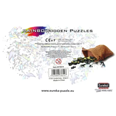 Puzzle drewniane 180 el. Wilk G3