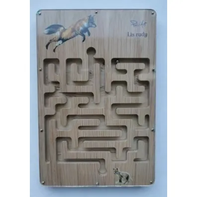 Puzzle Labirynt przyrodniczy Lis rudy Puls-Art