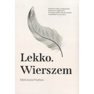 Lekko. Wierszem - Edyta Luiza Przybysz