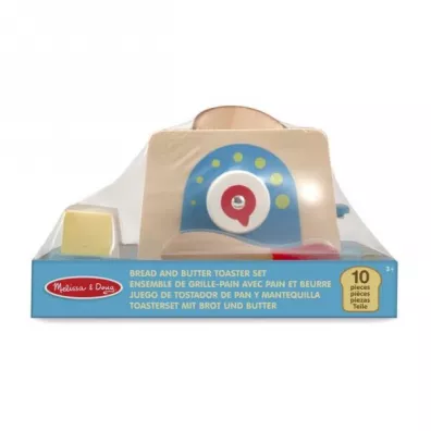 MELISSA Drewniany toster chleb i maso 19344 Melissa & Doug