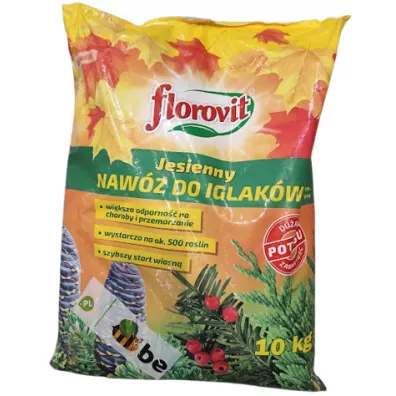 Florovit Jesienny naw�z do ro�lin iglastych (uszkodzone opakowanie) 10 kg