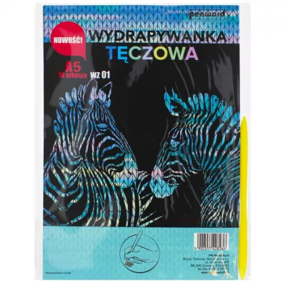 Feniks Wydrapywanka t�czowa A4 WZ-01 10 arkuszy
